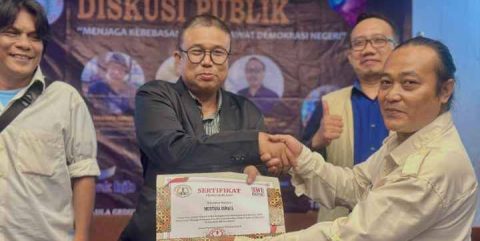 Merawat Demokrasi Negeri, SWI Depok Ajak Jurnalis Jaga Kebebasan Pers Lewat Diskusi Publik