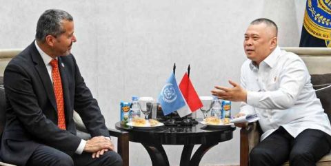 Menhub & Sekjen IMO Sepakat Tingkatkan Ketahanan Sektor Maritim Global