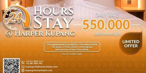 Hotel Harper Kupang Promo Menginap 24 Jam