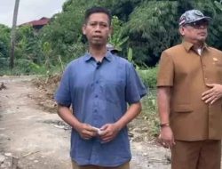 Wakil Ketua DPRD Depok HTJ Tinjau Pembangunan Turap Kali Krukut
