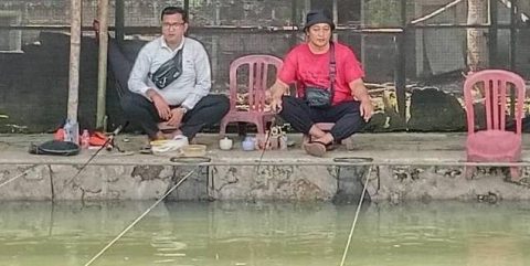 Jurnalis Warta Sentral Juara 3 Mancing Bersama Wartawan PWOIN Depok