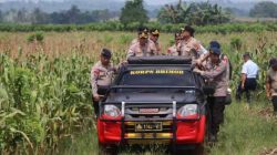 Kapolda Kalbar Tinjau Lahan Jagung & Pembangunan Pabrik Pangan Merah Putih