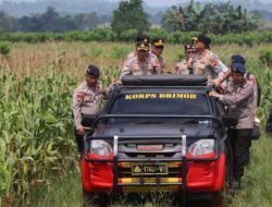 Kapolda Kalbar Tinjau Lahan Jagung & Pembangunan Pabrik Pangan Merah Putih