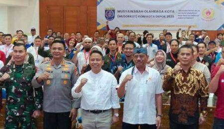 Buka Musorkot KONI, Walikota Depok Persilahkan Politikus Ikut Nyalon Ketum