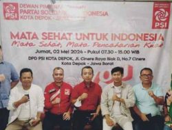 Resmi Jadi Ketua DPD, Binton Komitmen Jadikan PSI Kota Depok Dekat Dengan Rakyat