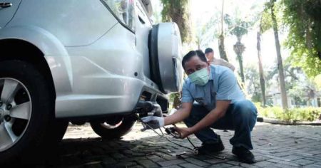 Jaga Kualitas Udara, Wawalkot Depok Pantau Uji Emisi Kendaraan Bermotor