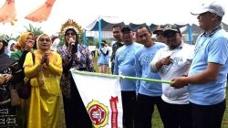 Meriahkan HUT ke 26 Kota Depok, Katar Cinangka Adakan Jalan Santai