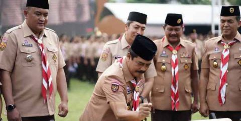 Menteri Imipas Tekankan Pentingnya Dasa Dharma Pramuka Bagi Warga Binaan
