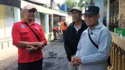Tidak Cuma Janji, Imam Musanto Realisasikan  Perbaikan Jalan Warga RW 10 Panmas