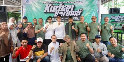 Energi Berbagi Membangun Harapan, Elnusa Distribusikan 272 Hewan Kurban
