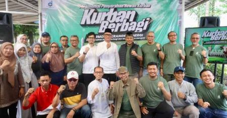 Energi Berbagi Membangun Harapan, Elnusa Distribusikan 272 Hewan Kurban