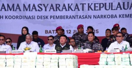 Berhasil Gagalkan Penyelundupan Narkotika, Wujud Komitmen TNI AL Jaga Perairan Lintas Batas