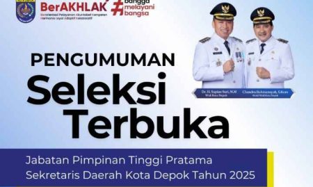 Lelang Jabatan Sekda Depok Sepi Peminat, Ternyata Ini Syaratnya !