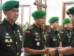 Dhanu Anggoro Asmoro Resmi Pegang Tongkat Komando Kodim 0724/Boyolali