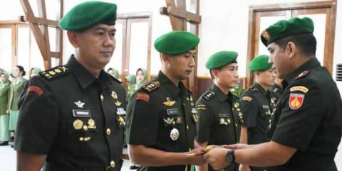 Dhanu Anggoro Asmoro Resmi Pegang Tongkat Komando Kodim 0724/Boyolali