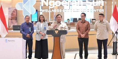 Presiden Prabowo Subianto Resmikan Rumah Sakit Umum Pusat Prof. dr. I.G.N.G Ngoerah