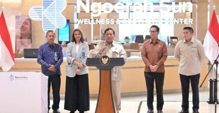 Presiden Prabowo Subianto Resmikan Rumah Sakit Umum Pusat Prof. dr. I.G.N.G Ngoerah