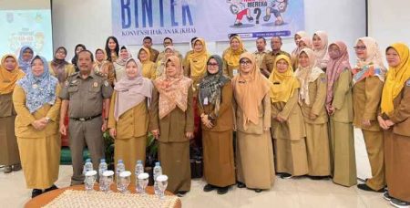 Bimtek KHA Upaya DP3AP2KB Depok Naikkan Predikat Menjadi KLA Utama