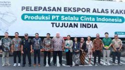 Dirjen IKFT Kemenperin Lepas Eksport Alas Kaki ke India