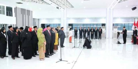Wamen Ossy Minta 28 Pejabat yang Baru Dilantik Adaptif Terhadap Dinamika Zaman