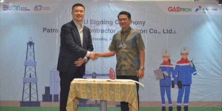 PT Patra Drilling Contractor Resmi Gandeng Gastron Co. Ltd Dari Korea Selatan