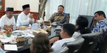 Bangun Depok Sama-sama, Wali Kota SS Terima Kunjungan Mantan Anggota Dewan