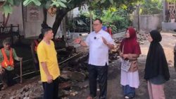 Wakil Ketua DPRD Depok HTJ Gelontorkan Pokir ke Perum GPM Tanah Baru