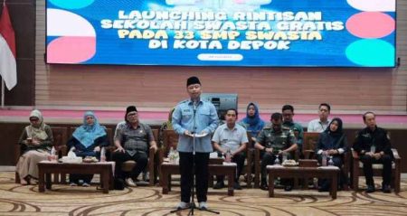 Wali Kota Depok Resmi Luncurkan 33 Rintisan SMP Swasta Gratis