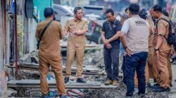 Bupati Karawang Minta Kontraktor Pembangunan Drainase Jalan Niaga Tepat Waktu