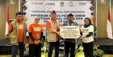 BULOG Luncurkan Program Peduli UMKM, Untuk Dukung Pembangunan Ekonomi Nasional