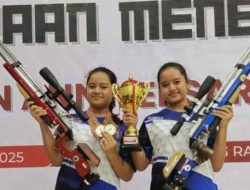 Dua Atlet Menembak Kota Depok Gondol 2 Medali Emas Kejurnas Perbakin Anniversary