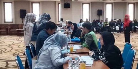 Ratusan Calon Siswa RSSG Gerudug Dibaleka Depok