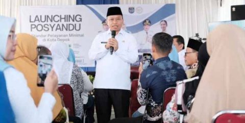 Tindak Lanjut Program Pusat, Wali Kota Depok Luncurkan Posyandu 6 SPM