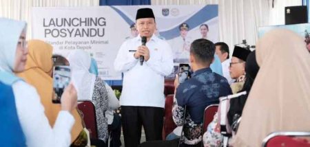 Tindak Lanjut Program Pusat, Wali Kota Depok Luncurkan Posyandu 6 SPM