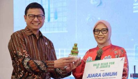 BBPOM Jakarta Juara Umum Green Laboratorium Laboratory Forum and Awards BPOM 2025