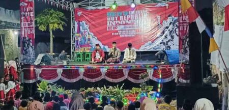 Pentas Seni HUT RI ke - 80 Blok Rambutan, Wujud Semangat Persatuan Bangsa Indonesia