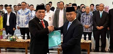 Mangnguluang Mansur Resmi Jabat Sekda Kota Depok
