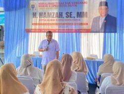 Gelar Sosialisasi Tugas & Wewenang, Hamzah Ingin Warga Ikut Awasi Kinerja Komisi B