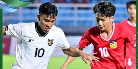 Skor Kacamata 0-0 Akhiri laga U-23 Indonesia Vs Laos