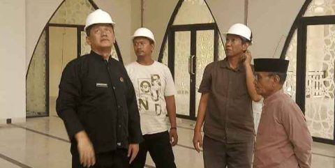 Kepala Disrumkim Minta Pembangunan Masjid Asy Syahid Rampung Akhir Tahun