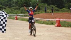 Nining Porwaningsih Sumbang Emas Buat Kemenpora di Pornas Korpri XVII