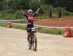 Nining Porwaningsih Sumbang Emas Buat Kemenpora di Pornas Korpri XVII