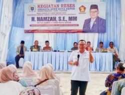 Tahun Depan, Hamzah Komitmen Beresin Persoalan Banjir RW 07 Sukamaju Baru
