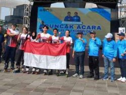 Wali Kota Depok Lepas Tim Atlet Sepatu Roda Ikuti Kejuaraan Dunia