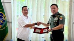 Kepala Puskomlek TNI AD Dukung Upaya BPN Depok Lakukan Pembenahan Data Pertanahan