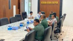 Sekda Depok Bahas Langkah Strategis Hadapi Cuaca Ekstrim Jadetabek Dengan Kodam Jaya