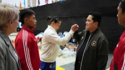 Sambangi Atlet di Venue SEA Games Thailand, Erick Thohir Gelorakan Semangat Olimpiade