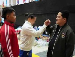 Sambangi Atlet di Venue SEA Games Thailand, Erick Thohir Gelorakan Semangat Olimpiade
