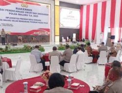 Kapolda Maluku Buka Rakernis Fungsi Perencanaan Umum & Anggaran TA 2025