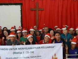 Peduli Rohani Warga Binaan Kristiani, Rutan Depok Gelar Pelayanan Kasih Natal